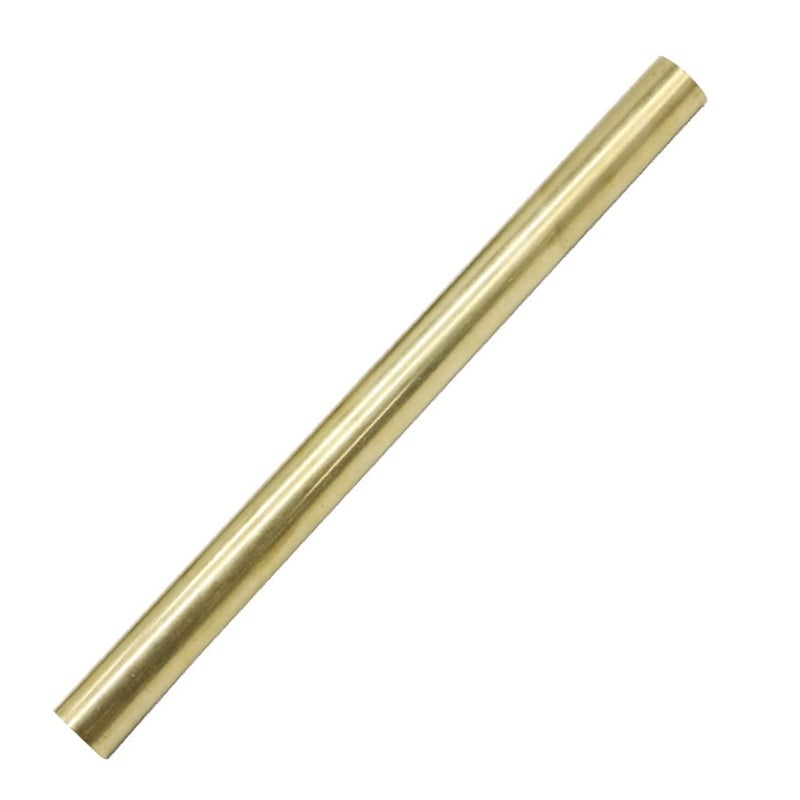 PGCOKO 1 Pcs 19mm / 3/4 Inch Solid Round Brass Rod Lathe Bar Stock Kit, 3/4 Inch in Diameter 12 Inch in Length - Image 1